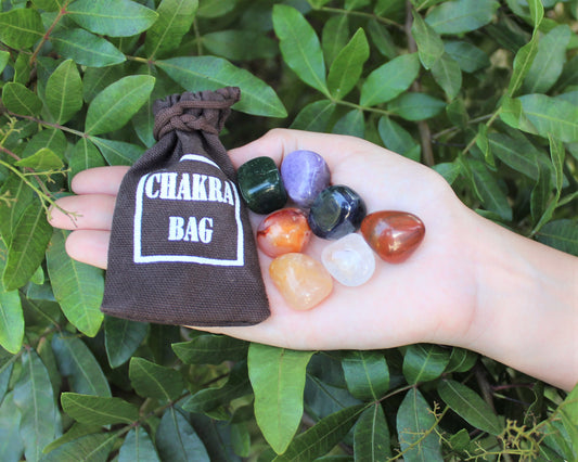 7 Chakra Tumble Stones Kits