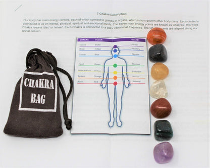 7 Chakra Tumble Stones Kits