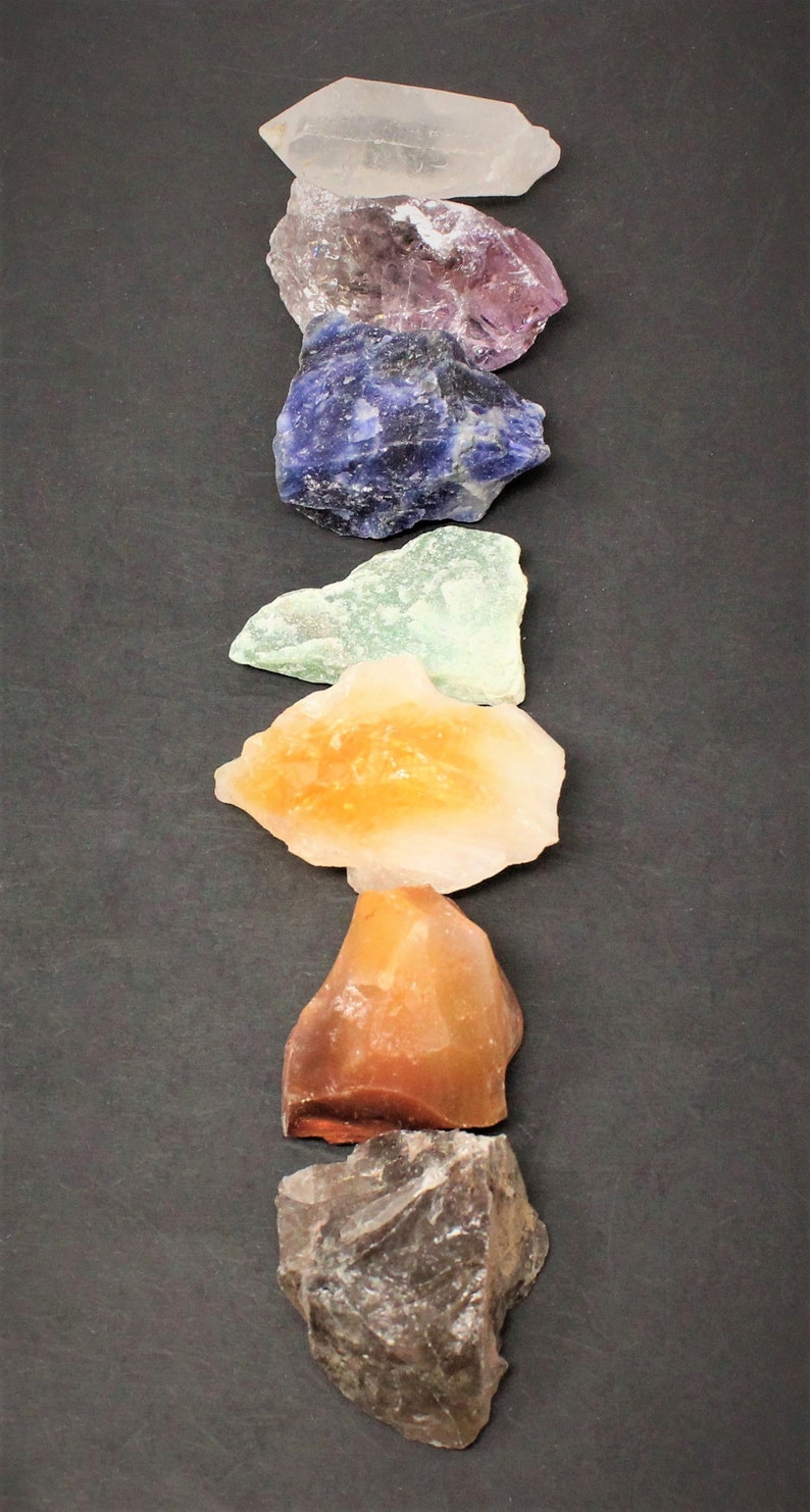 7 Pieces Chakra Stones Set