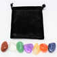 7 Pieces Tumble Stones For Crystal Cleaning Charging And Purification