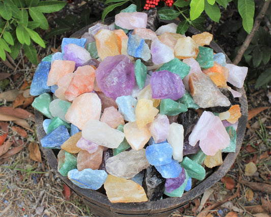 8 Piece Mixed Quartz Crystal Set