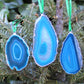 Agate Slice Hanging Christmas Ornament