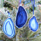 Agate Slice Hanging Christmas Ornament