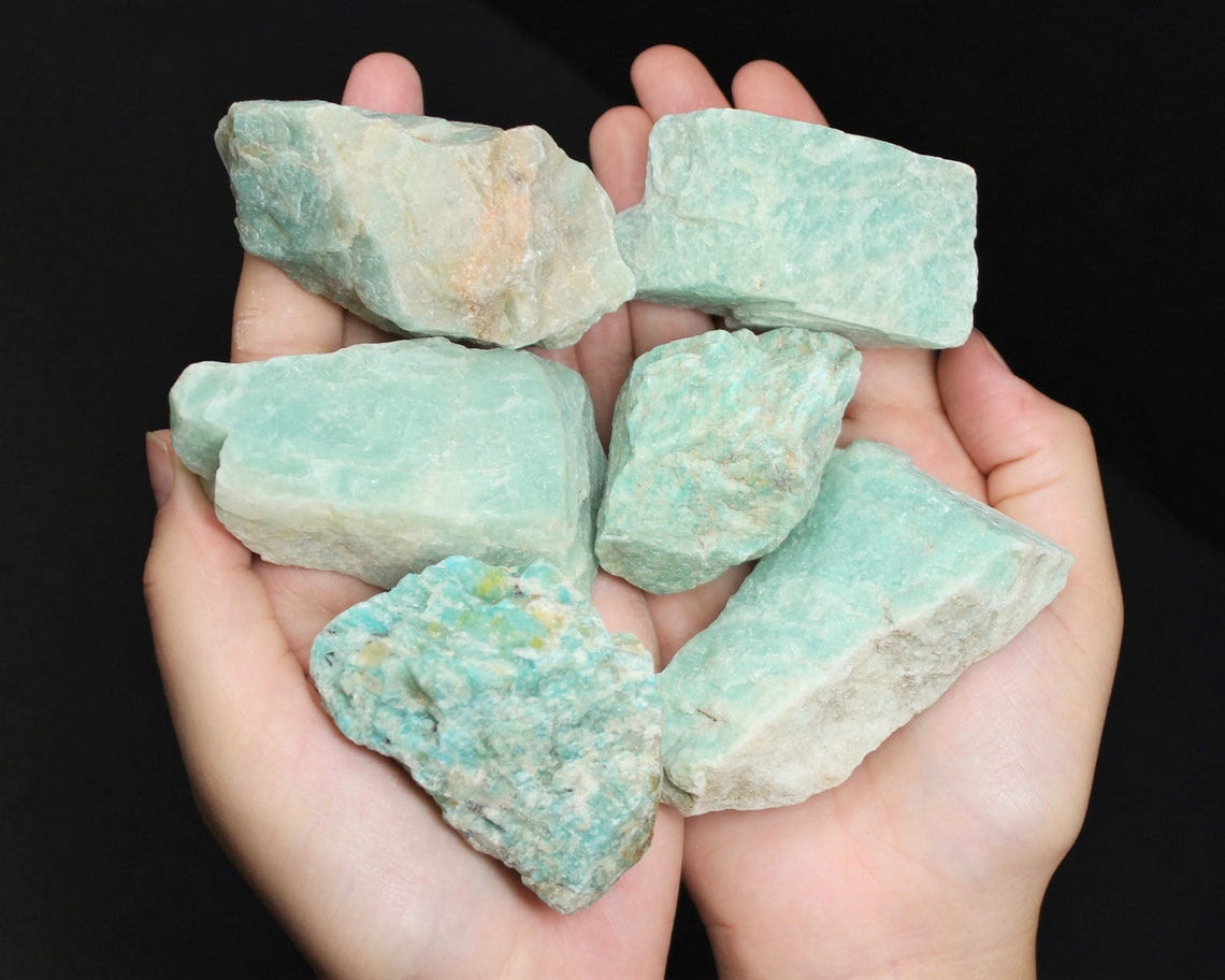 Amazonite Raw Natural Stone