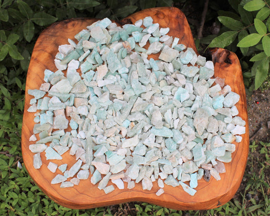 Amazonite Rough Natural Crystal Chips