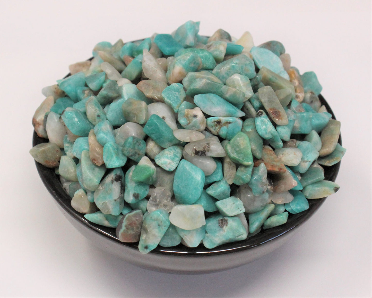 Amazonite Semi Tumbled Gemstone Mini Chips