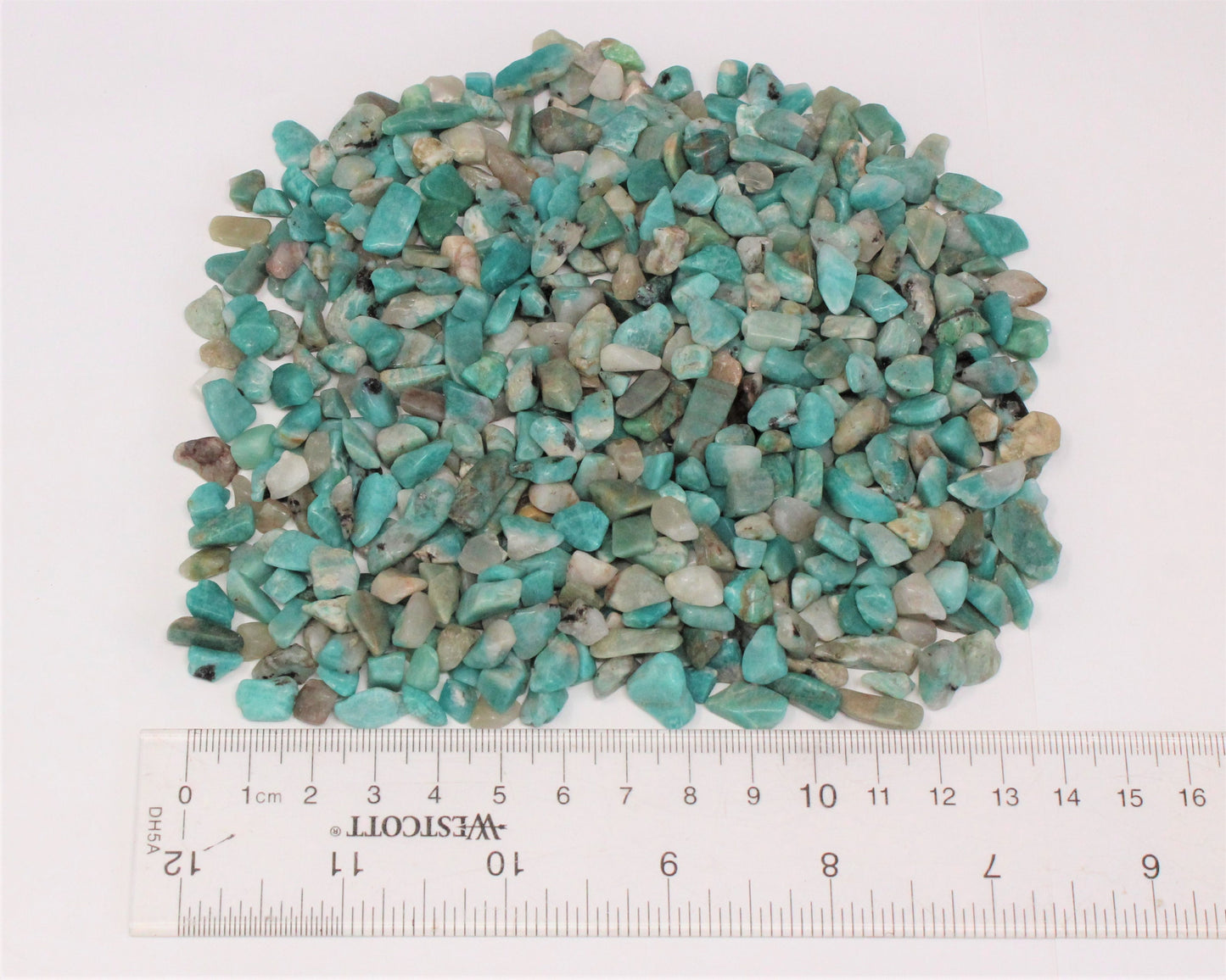 Amazonite Semi Tumbled Gemstone Mini Chips