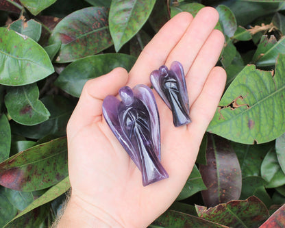 Amethyst Angel Shaped Crystal