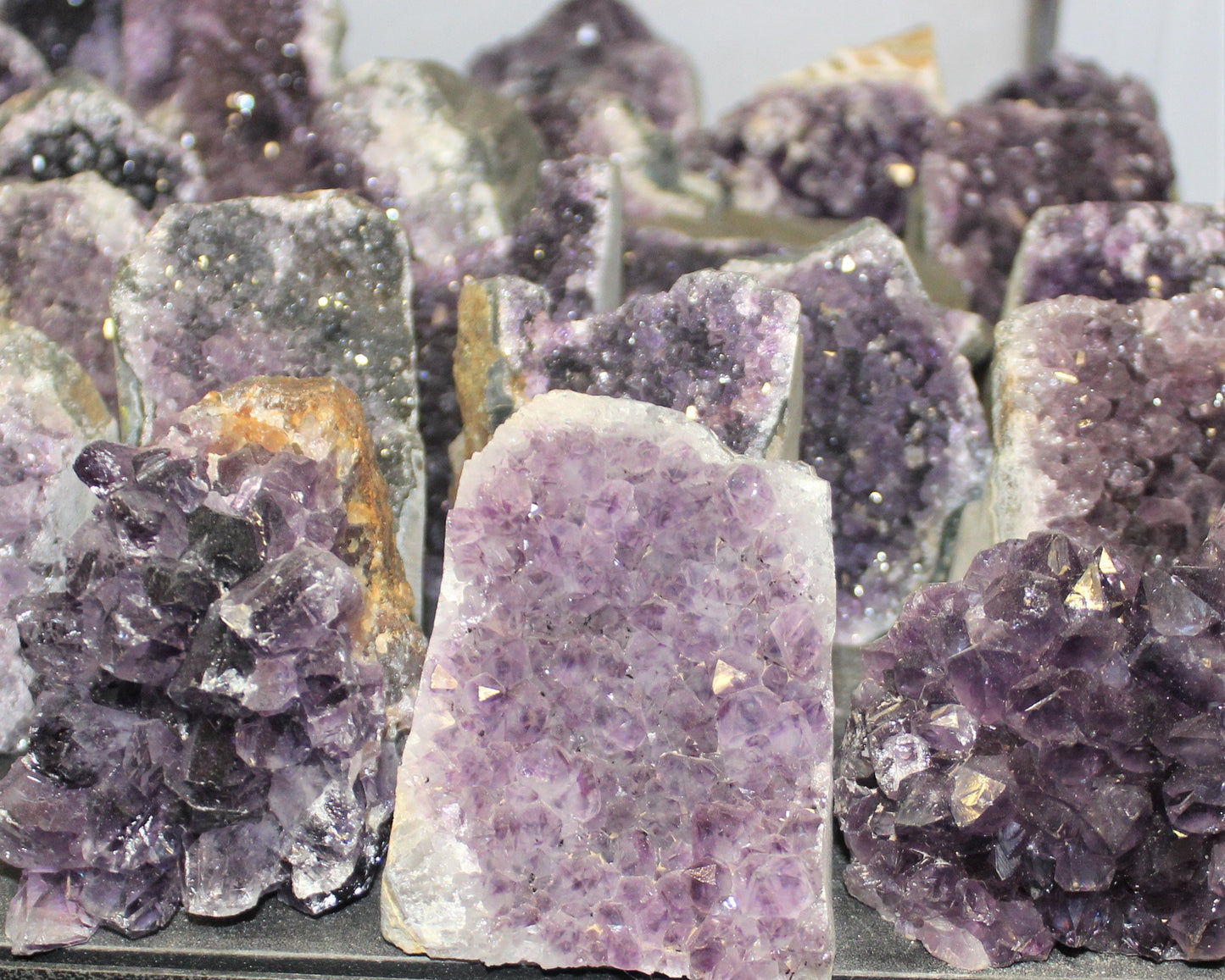 Amethyst Base Clusters