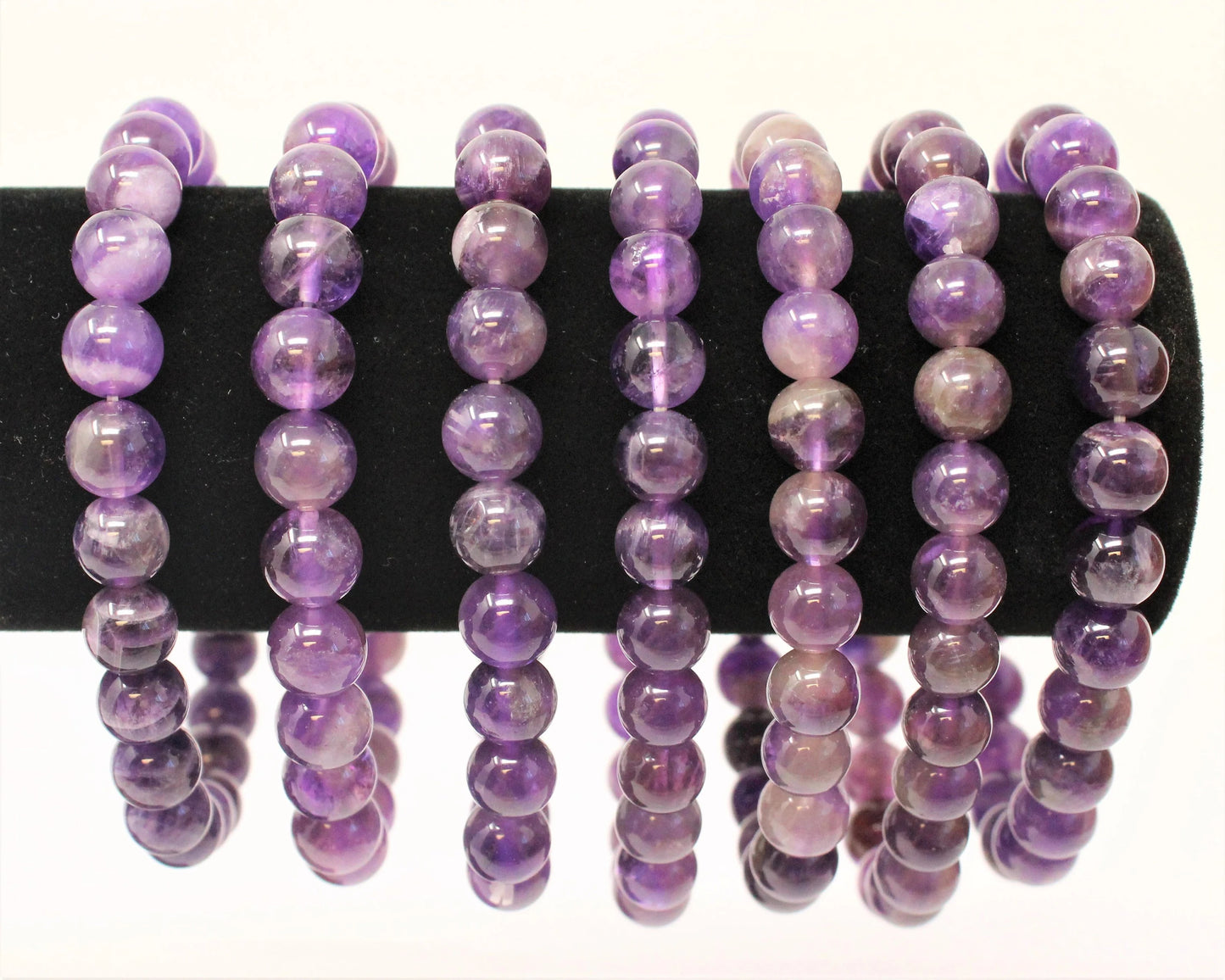 Amethyst Bead Bracelet