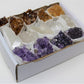 Amethyst Citrine And Crystal Cluster Box
