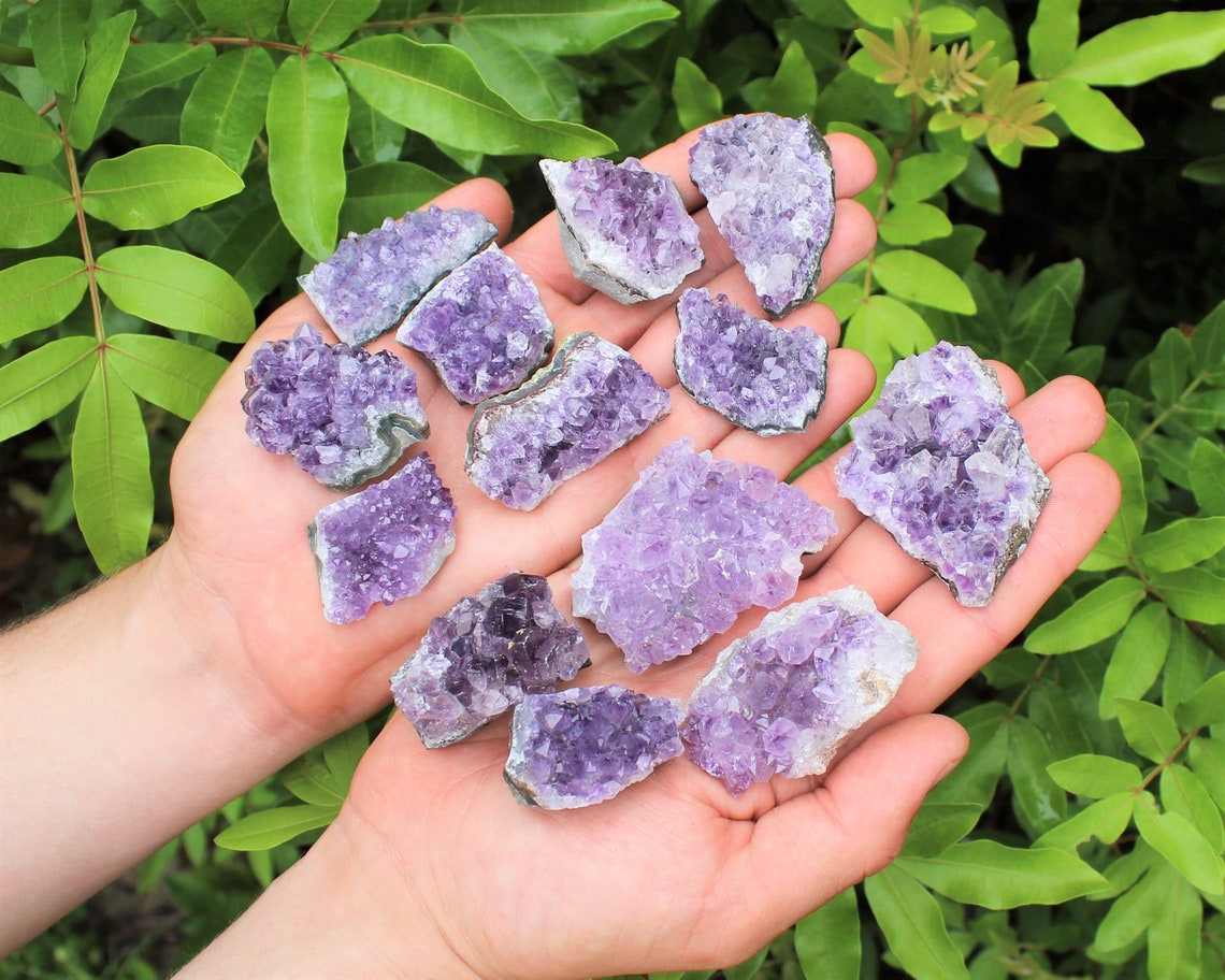 Amethyst Clusters Druze Bulk Lots