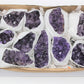 Amethyst Crystal Cluster Box