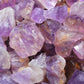 Amethyst Rough Natural And Tumbled Stones Set