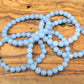 Angelite Bead Bracelet