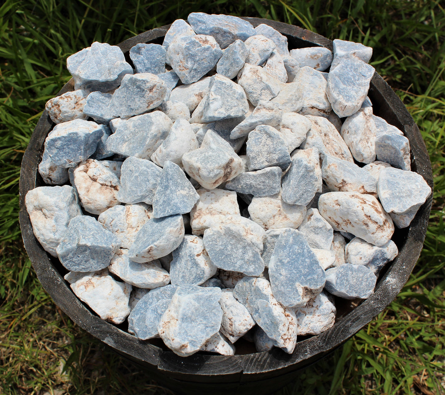 Angelite Raw Natural Stones