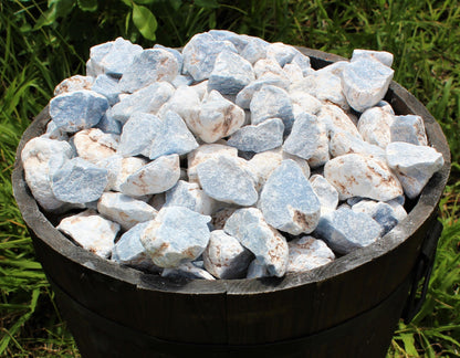 Angelite Raw Natural Stones