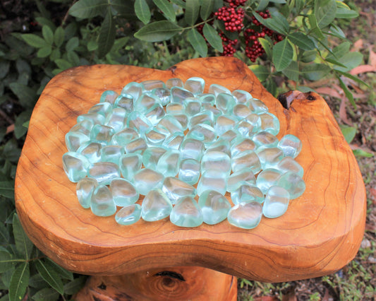 Aqua Obsidian Tumbled Stone