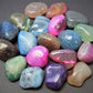 Assorted Large Dyed Agate Bright Tumbled Gemstones
