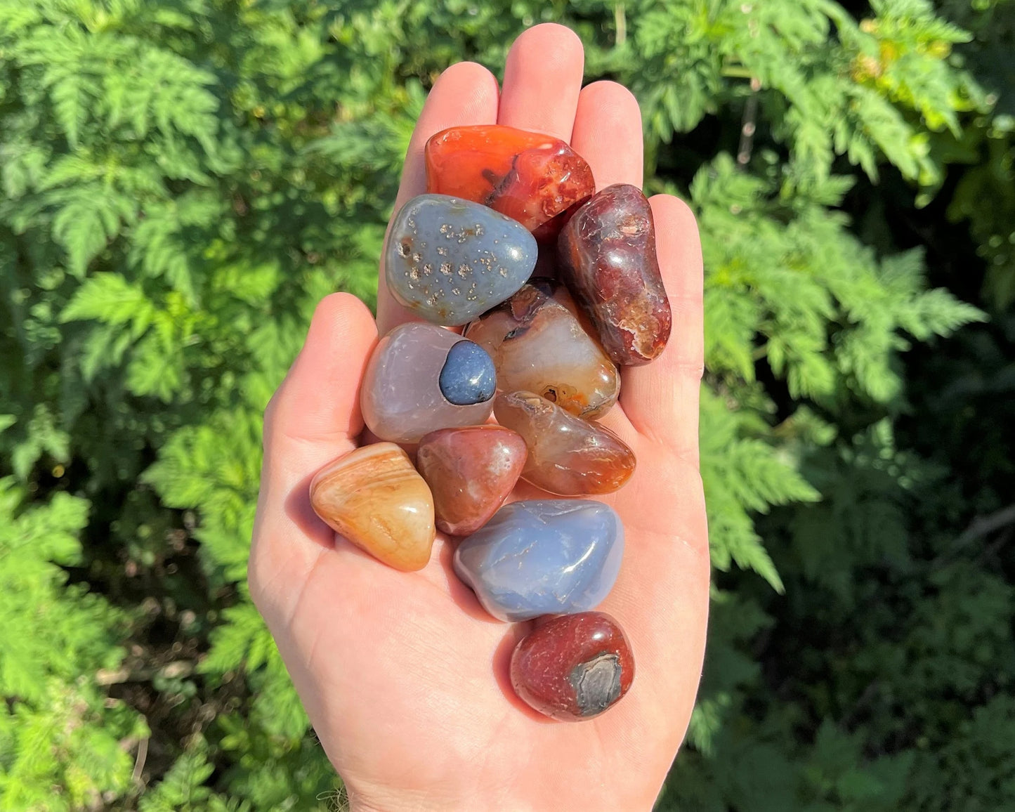 Assorted Mix Tumbled Agate Stones