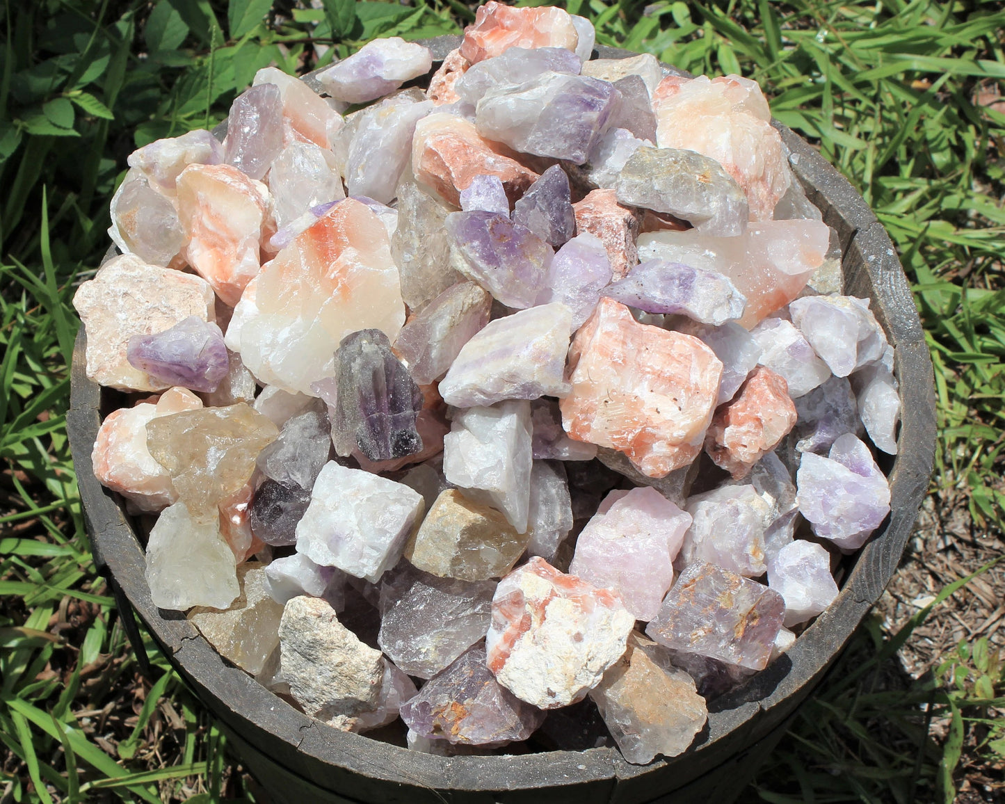 Assorted Natural Rough Crystals Box