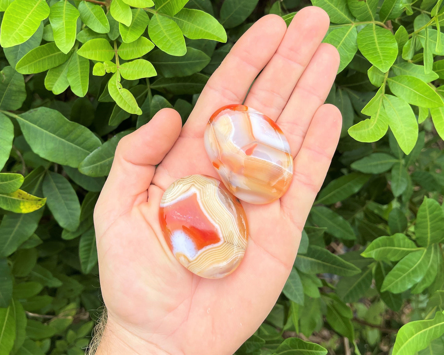 Banded Carnelian Stone