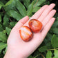 Banded Carnelian Polished Stones