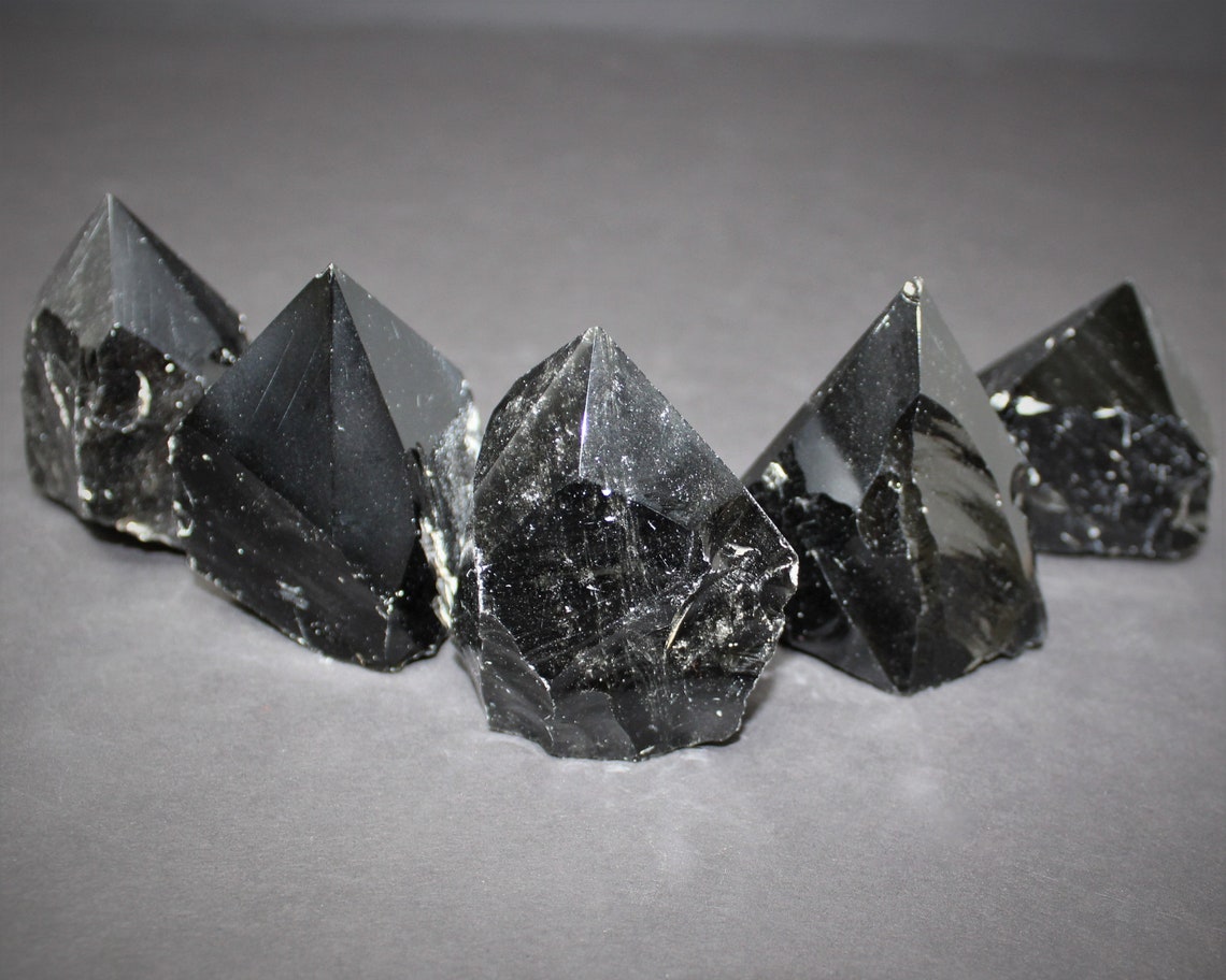 Obsidian Polished Point