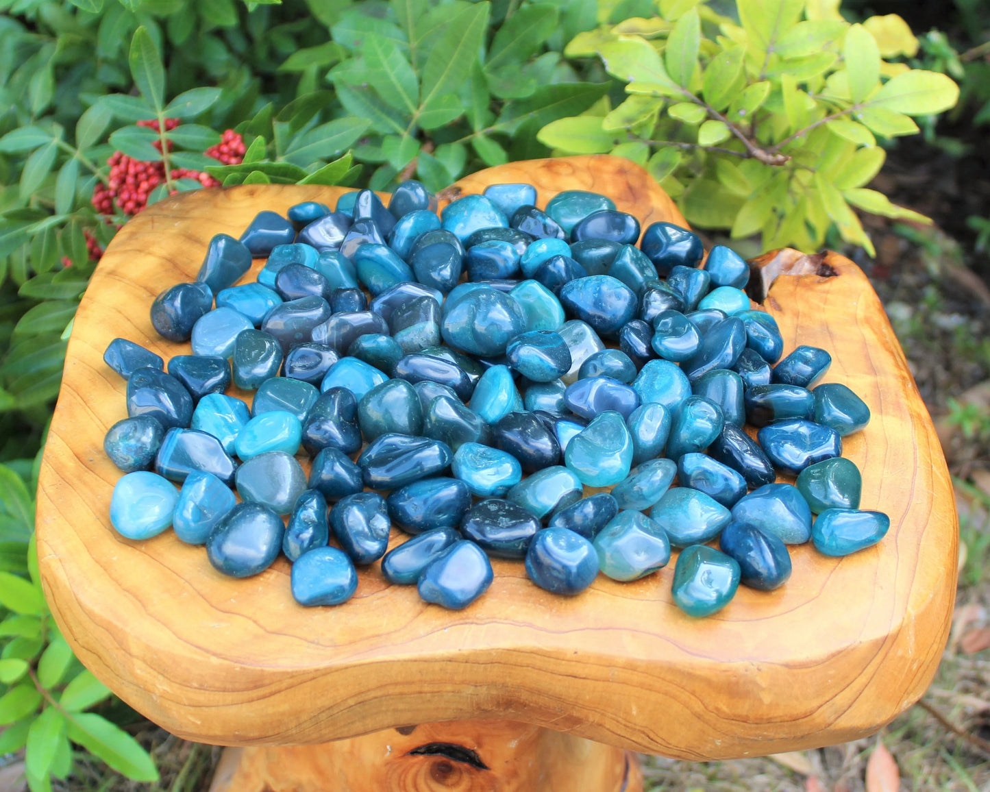 Agate Dyed Tumbled Stones