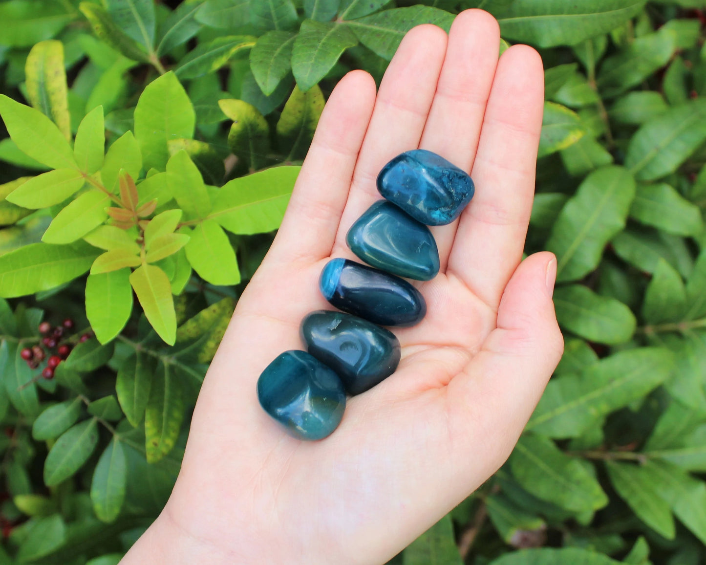 Agate Dyed Tumbled Stones