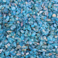 Blue Apatite Semi Tumbled Gemstone Mini Chips