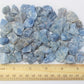 Blue Calcite Rough Natural Chips