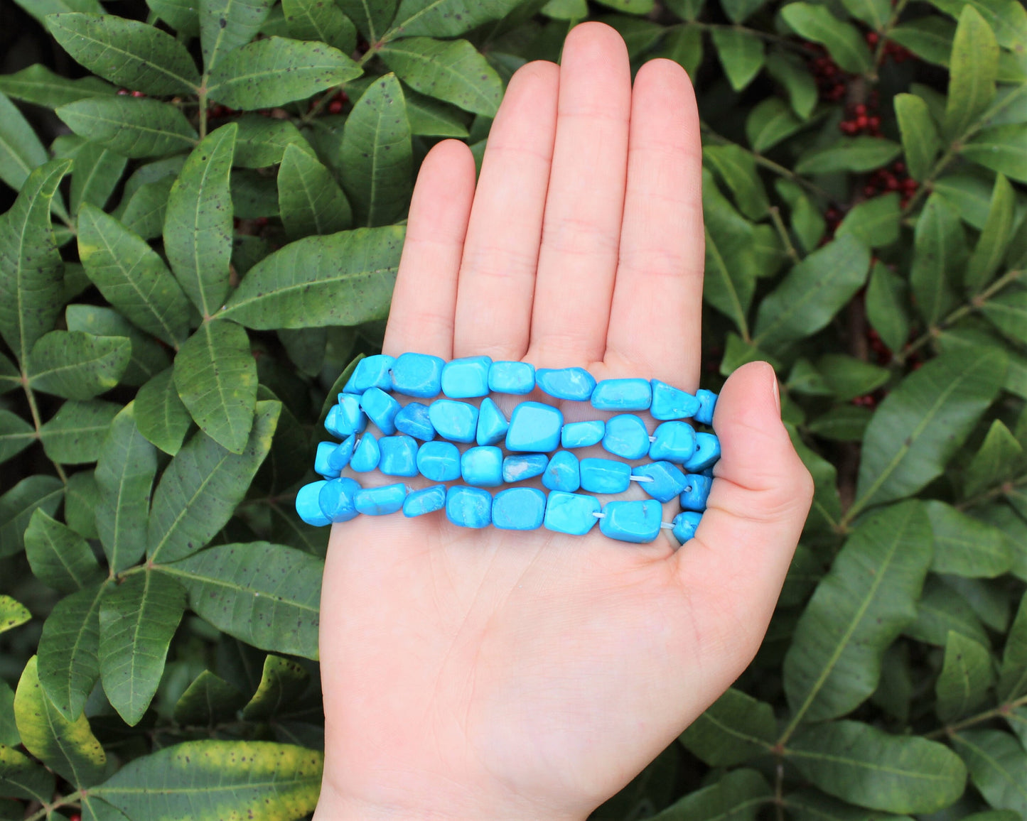 Howlite Tumbled Gemstone Bracelet