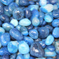 Azure Onyx Tumbled Stones