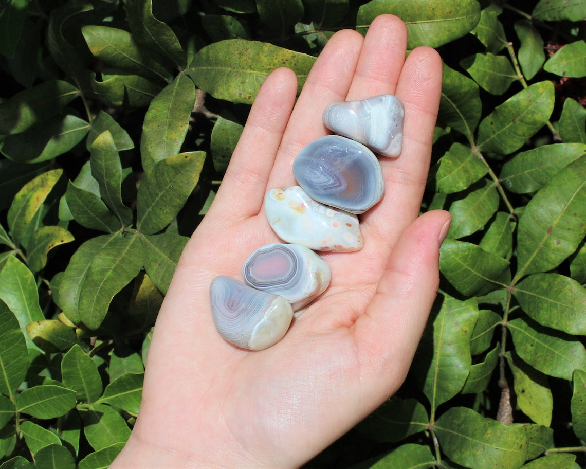 Botswana Agate Tumbled Stones