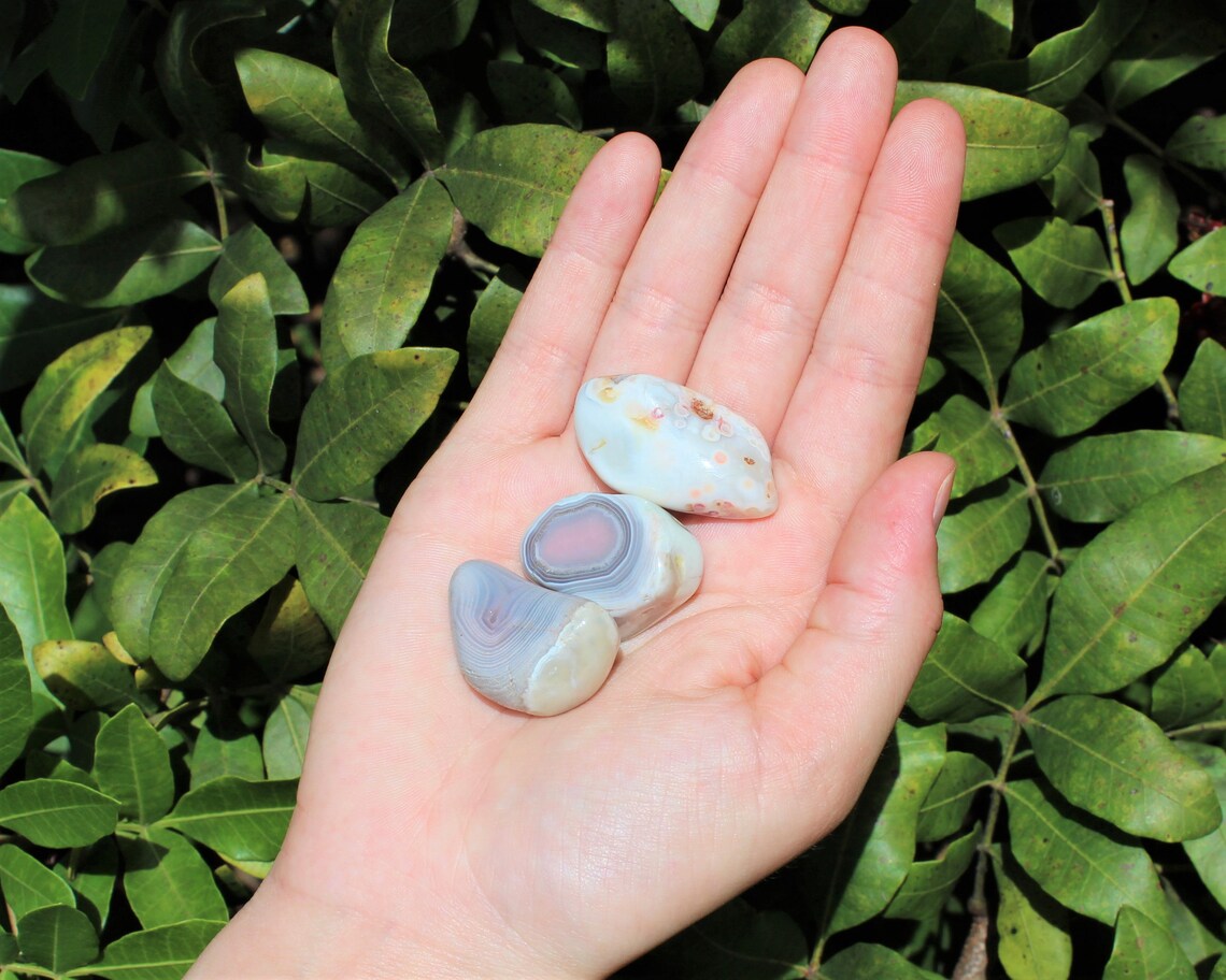 Botswana Agate Tumbled Stones