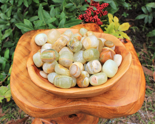 Radiant Calcite Tumbled Stones