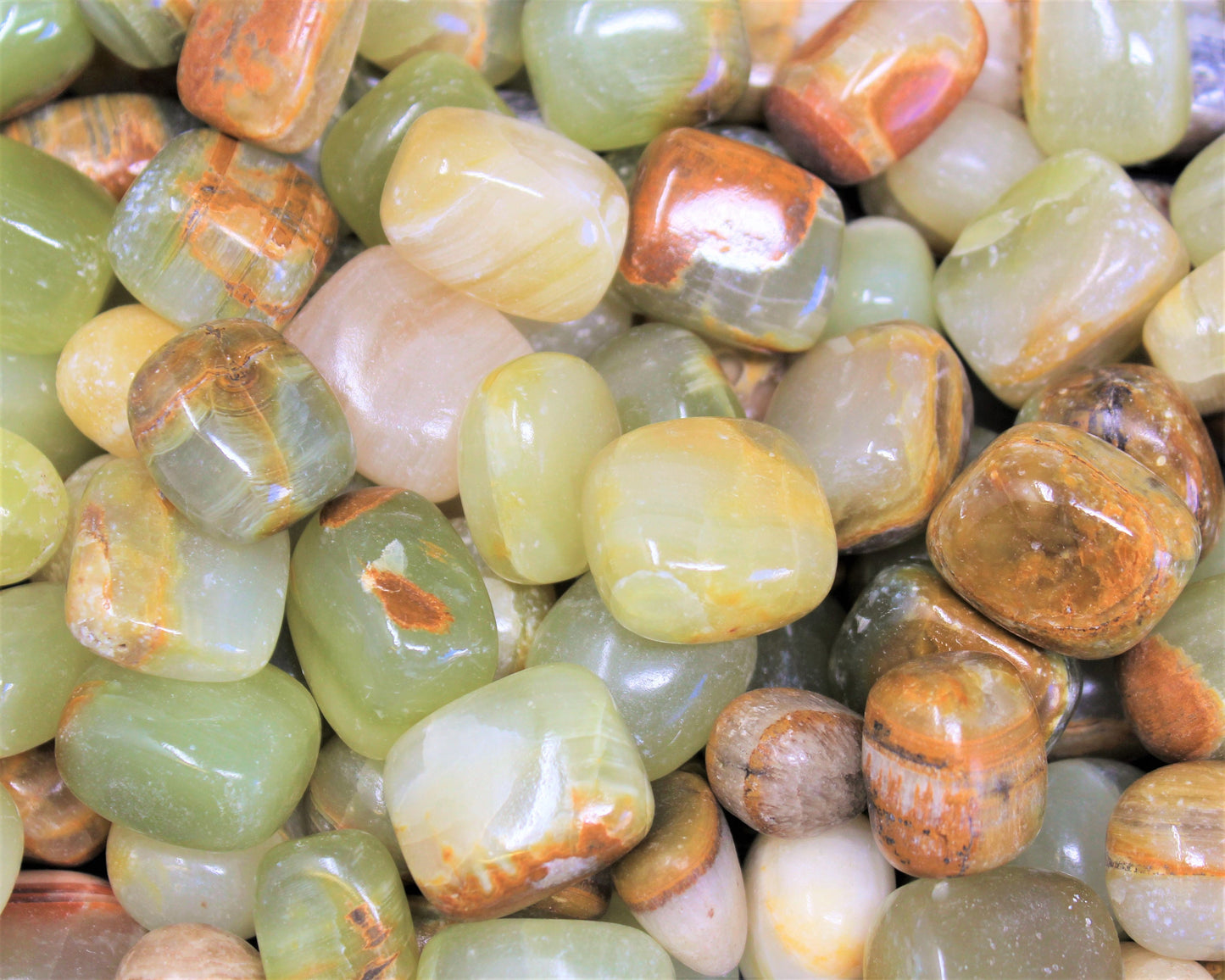 Radiant Calcite Tumbled Stones