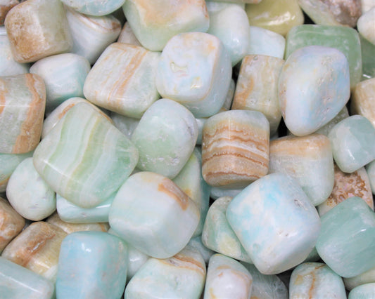 Caribbean Calcite Tumbled Stone