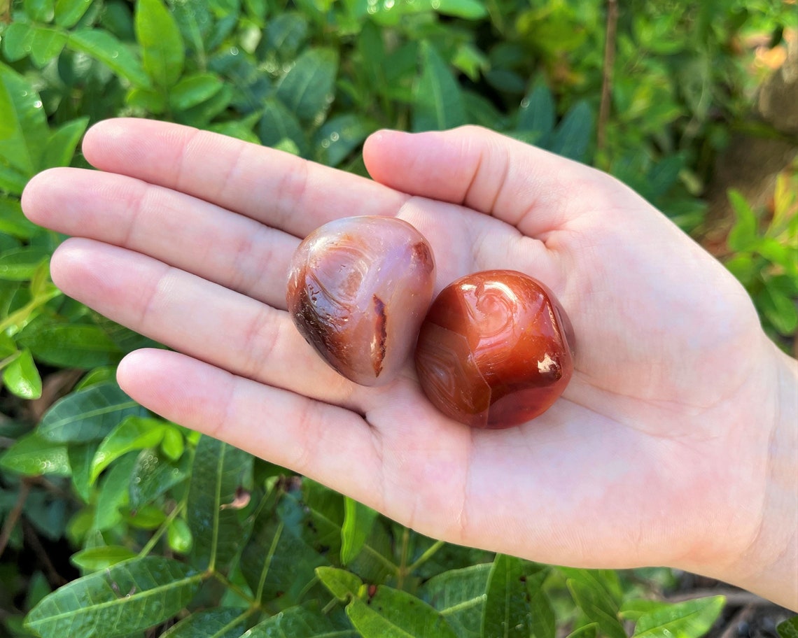 Carnelian Tumbled Large Stones