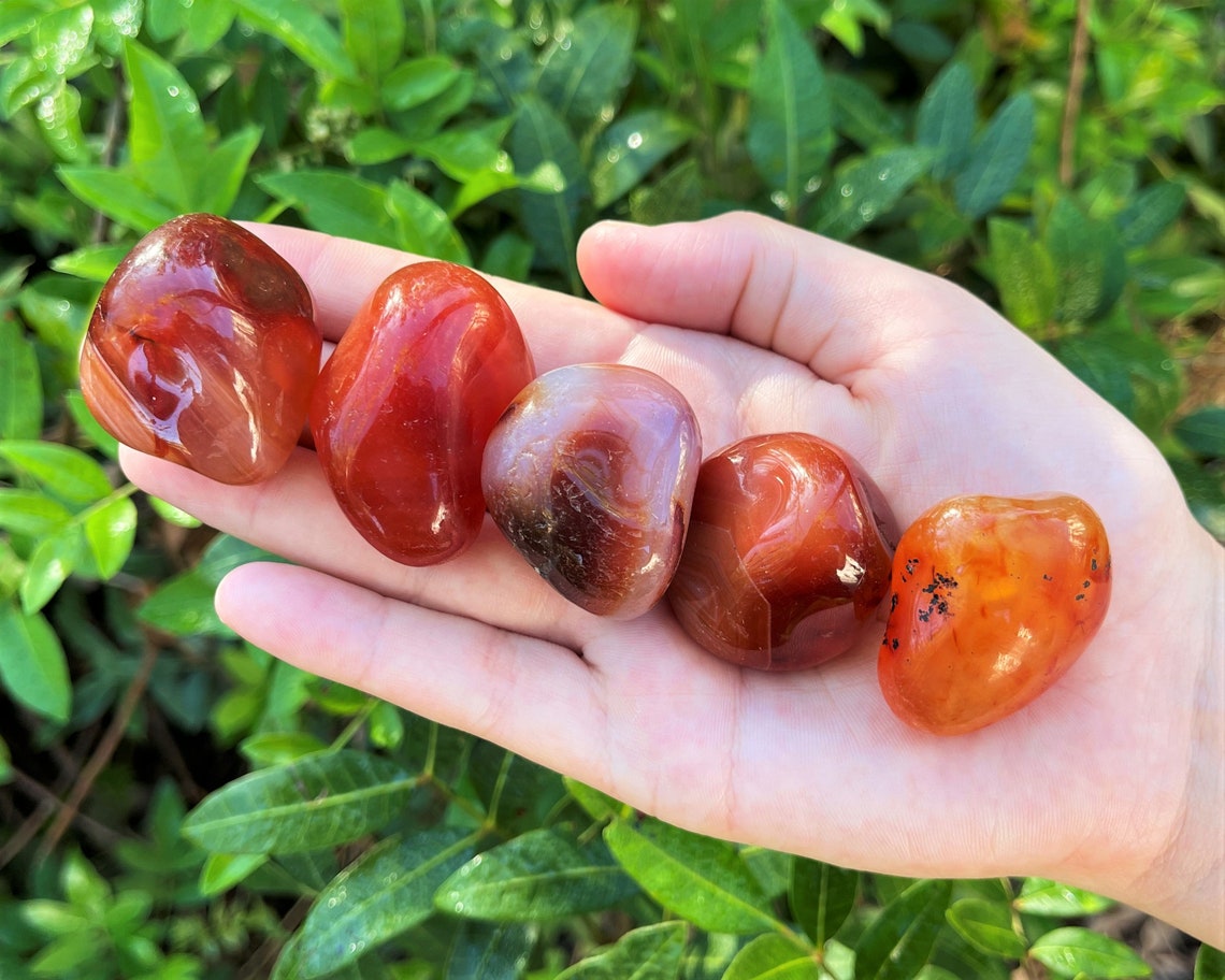 Carnelian Tumbled Large Stones