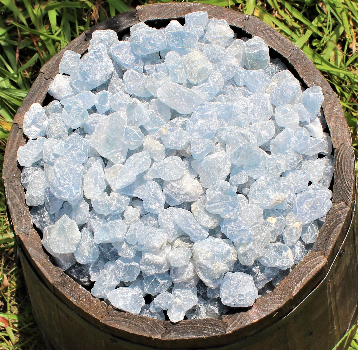 Celestite Rough Chips