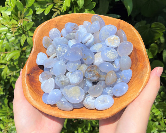 Chalcedony Tumbled Stones