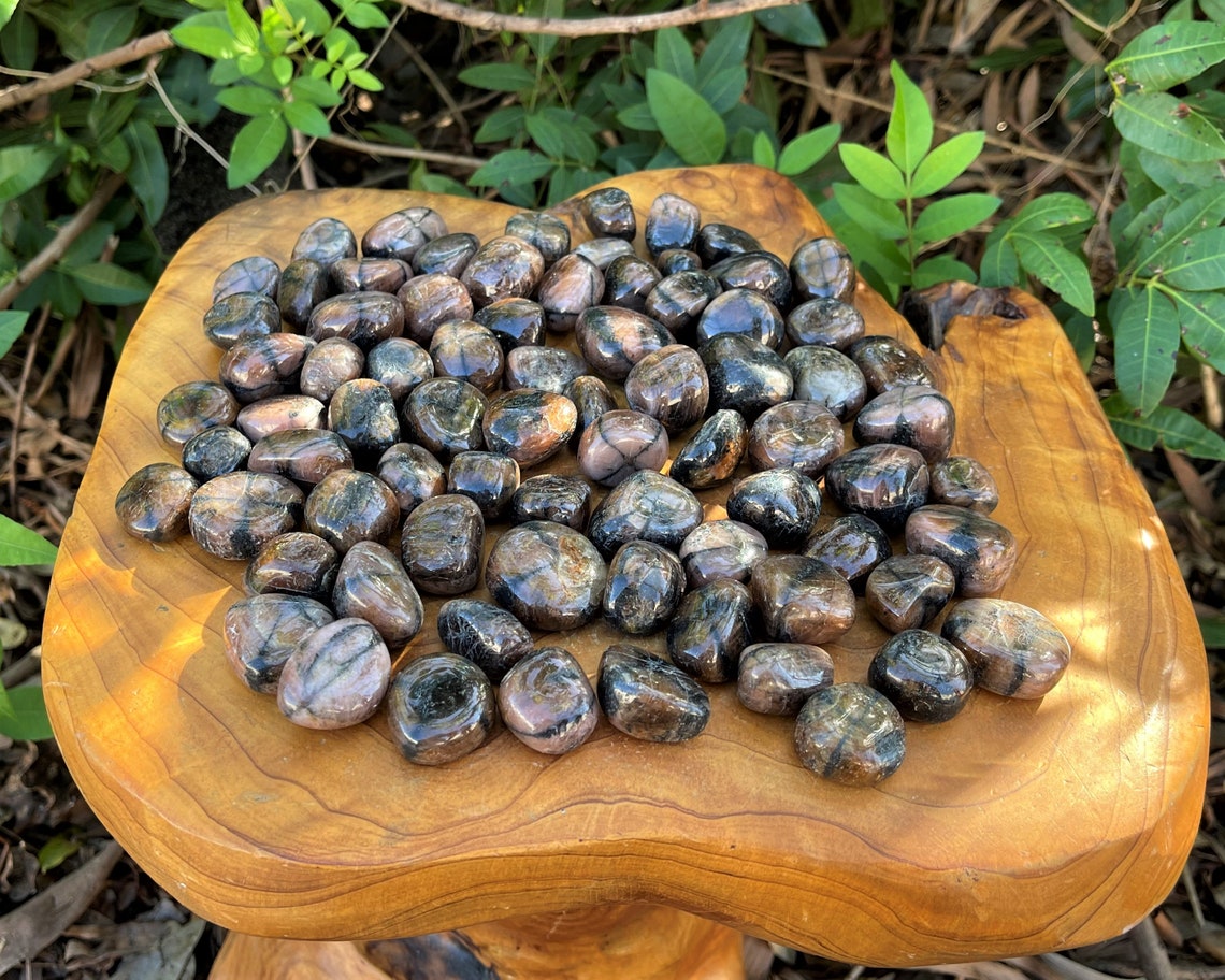 Chiastolite Tumbled Stone