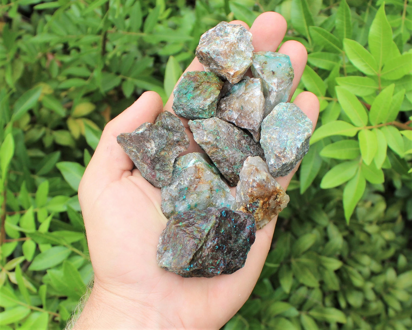 Chrysocolla Raw Natural Stones