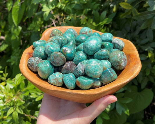 Chrysocolla Tumbled Stones