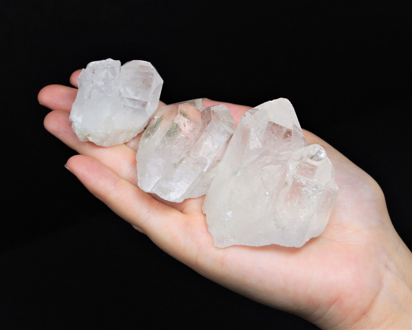 Clear Quartz Cluster Crystal Geode