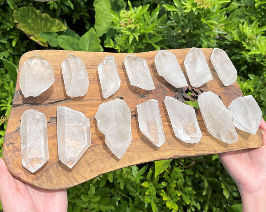 Clear Quartz Crystal Points