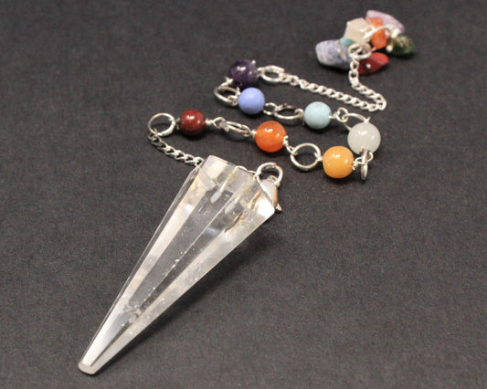 Clear Quartz Pendulum