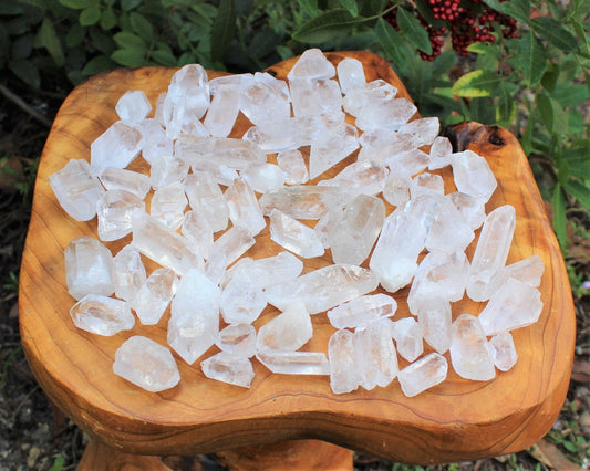 Clear Quartz Points Crystal Box